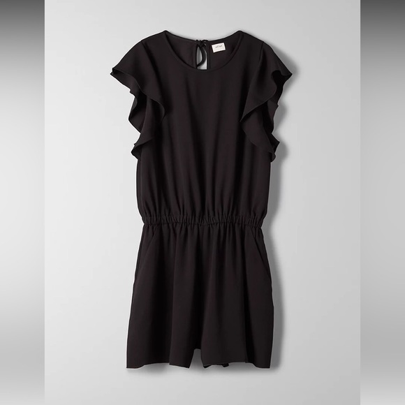 Aritzia Wilfred Fleurette Romper - Light Blue XS - Picture 5 of 6